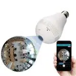 IBS Wi-Fi Full Ultra HD 1080P CCTV Wireless Camera Led Bulb with Holder Security Camera