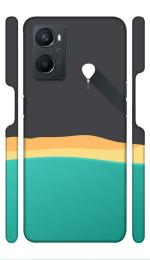 YAPZONE Beautiful Cartoon Ocean and Sea Abstract Nature | Designer Printed Hard Back Cover for Oppo A96 / A36 Premium & Attractive Case for Your Smartphone