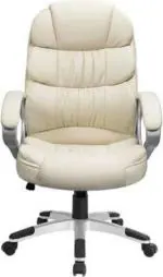 Office Chair for Computer Work & Study Chair for Home Revolving Rolling for Leather Chair CHAIR02