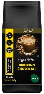 La Casa Vegan Dark Drinking Chocolate - Coffee Mocha 250 Gm