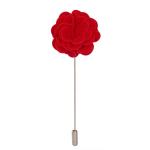 PELUCHE Wonderful Tulip - Red Colored Brooch/Lapel Pin For Men