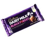 Cadbury Dairy Milk Black Forest 160 G Imported