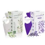 Aromahpure Camphor Cube | Pack of 2| Joyful Lavender & White Blossom Fragrance | 45 Days Last Long| 100% Pure & Organic Camphor Cube for Car, Room, Bathroom & Air Freshener