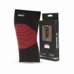 Vector X Black Elasticized-fabric Knee Support