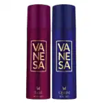 VANESA Babe + Queen Deodorant (150ML Each) - Pack of 2 | Combo Luxury Deodorant Spray For Women