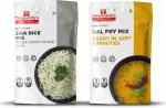 Tanawade's SMART FOOD Light Meal Instant Dal Fry, Jeera Rice Mix, Ready To Cook, Home Food With Hand Picked Flavours - Pack Of 2