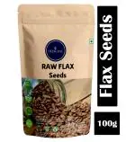 VEDICINE Raw Flax Seeds, Healthy Super Seed, Immunity Booster Brown Flax Seeds (100gm)