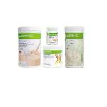 Herbalife Nutrition WEIGHT LOSS SUPER COMBO OF FORMULA 1 NUTRITIONAL SHAKE MIX, PPP, SHAKEMATE &AFRESH Energy Drink  (1250 g, Vanilla & Lemon Flavored)