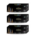 Print Star 36A Single Colour Black Laser Toner Cartridge Replacement of HP CB436A Compatible with HP Laserjet P1500, 1505, 1505N, M1120, M1522, M1550 (Pack of 3)