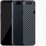 Kite Digital OnePlus 5T Back Screen Protective Film Carbon Fiber Skin Transparent Screen Guard Sticker (Pack of 3)
