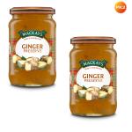 Mackays Spiced Ginger Preserve 680gm (Pack of 2) ( 340gm X 2)