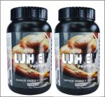 DEE INDIA HERBALS 100% Natural Ayurvedic Whey Protein Powder - Superior Muscle Mass, Energy & Growth (1 Kg Each, Pack of 2)