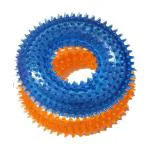 Zulono Multicolor Combo Chew Toys for Puppies, Plush Dog Toys for Fetching and Playing Long-Lasting Squeaky Dog Toy for Small to Medium Dogs - 2 Nos.