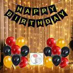 SHANAYA Decoration Happy Birthday Foil Balloon Kit (32 Pieces)