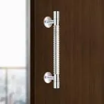 Plantex Pooja Room Door Handles/Pull Push Main Door Handle/8 Inch Door Handle for Main Door - Pack of 1 (S-141, Chrome) - 3 Years Warranty