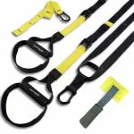 Wearslim Professional All in one Suspension Trainer | Full Body Weight Resistance System | Lightweight & Portable Fitness Equipment to Build Muscle, Burn Fat and Improve Cardio for Men and Women