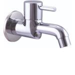 VDM High Quality Brass Passion Long Body Tap for Bathroom, Water Tap Chrome Finish - Silver - (VDM-5005)