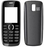 Imbi Black Plastic Back Panel For Nokia 112