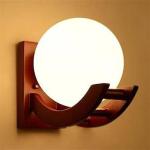 OURVIC Portable Moon Shape Wall Lamp