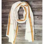 Desttronne Men And Women Embellished Pure Cotton Scarf