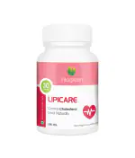 VitaGreen LIPICARE Capsules For Cholesterol Control, Pure Natural & Ayurvedic (500 mg, 30 Capsules)