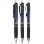 Uni-ball UMN 152 S Gel Impact RT 1.0 mm Retractable Roller Ball Pens, Blue Ink, Pack of 3