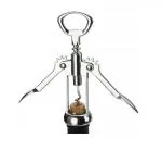 FIRST FRONT Stainless Steel Wine Opener With Free Gift, Multicolour, (Pack of 1) l Kitchen Tools l Essential Kitchen Tools l Tools l Kitchen l Utensils l Stainless Steel Tools l Steel Kitchen Tools l Metal Tools