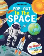Pop out in the Space With 3D Models Colouring Stickers Paperback 1 Pages