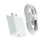 eKus 33W Sonic Charge Fast Charger Adapter And Type C Cable Compatible with Xiaomi Mi Redmi A2 /A3- New 2023 Model Charger