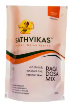 Sathvikas Instant Ragi Dosa Mix (500 grams) Pack Of 1.