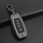 Siwan 4 Button Smart Key Cover for HYUNDAI VERNA 2023 Car Key Cover with Keychain