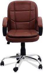 Office Chair for Computer Work & Study Chair for HomeRevolving Rolling for Leather GURUCHAIRS 54