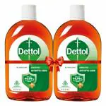 Dettol Antiseptic Liquid 1000ML Pack of 2