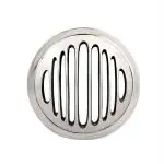 AllExtreme EXCI1HG Metal Cast Iron Front 7 Inch Headlight Grill Cover Compatible for BS3 BS4 Model Royal Enfield Bullet Classic Electra Standard 350cc 500cc (Black and Chrome)