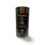 INDOGOLD Organic Teas for Female with Green Tea, Fennal,Nettle,Cinammon,Ginger,Tulsi,Fenugreek,Mint,Shatavri,Moringa,Rosepetal