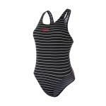 Speedo India Women Black, White One Piece (40)