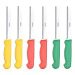 Godrej Cartini Multicolor Stainless Steel Handy Knife Set for Kitchen & Catering 6 pcs (6275)