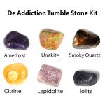 Reiki Crystal Products De-addiction Tumble Stone Kit For Reiki Healing Crystal Healing