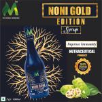 MY HERBAL REMEDIES NONI GOLD EDITION SYRUP FOR IMPROVE IMMUNITY | PURE WELLNESS IN EVERY DROP | GOLDEN NECTAR FOR OPTIMAL HEALTH | NOURISH YOUR BODY | BOOST YOUR SPIRIT | NET-1000 ML | 1 BOTTLE