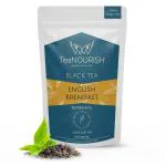 TeaNOURISH English Breakfast Black Tea | Rich, Robust & Full Bodied Loose Leaf Tea | Refreshing & Aromatic | Freshly Sourced Direct From Origin - 3.53oz/100g