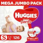 Huggies Wonder Pants Baby Diapers 2 Months Small 126 Pieces.