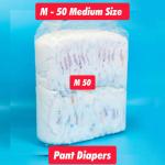 YOUNICK Baby Pants Diaper M | Medium Size | 50 Pieces | size M