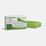 Herbal Therapy - Aloe Vera Soap | Handmade Organic Cold-Processed Aloe Vera Soap - 100 Gm