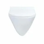 PARRYWARE INSLIM Range Rimless Wall Mounted WATER CLOSET / TOILET BOWL (White) | 350x520x400 mm, UF Soft Close Slim Seat Cover | Western Toilet/Water Closet(EWC) For Bathroom | C859746
