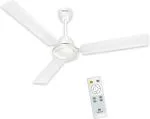 HAVELLS Artemis BLDC 1200 mm BLDC Motor with Remote 3 Blade Ceiling Fan  (White, Pack of 1)