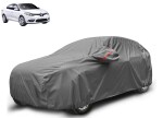 MOCKHE Fluence Car Cover with Mirror Pocket, Waterproof Layers, Car Cover Fluence Waterproof - Taiwan Grey