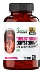 Humming Herbs Turkesterone Supplement | Ajuga Turkestanica Extract | 7in1 -11600mg eqv |Ecdysterone for Strength & Muscle Growth | Ultra-Pure and Bioavailable for Enhanced Absorption and Effectiveness | Third Party Tested |- 90 Capsules