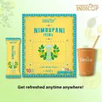 Indicup Instant Premix Sachets Nimbu Pani (Pack of 10)