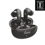 Jedi Flow-B9 42 Hours Playing Time with Fast Charging True Wireless Earbuds Bluetooth Headset, Black
