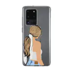 Emble Designer Clear Tranperant Silicone Case For Samsung Galaxy S20 Ultra -Design A18 ( TPU | Soft , Samsung Galaxy S20 Ultra | Multicolor )